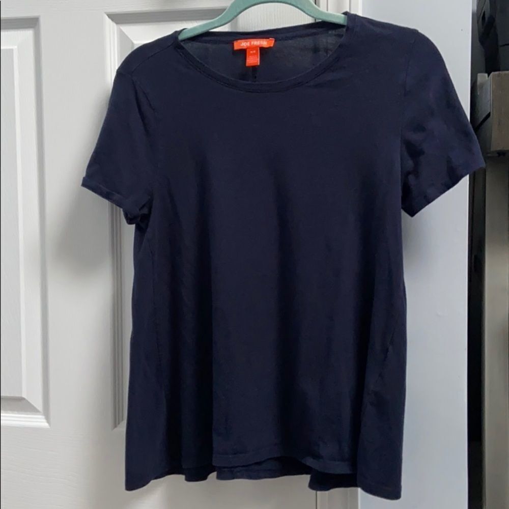🍭6/$30 Joe Fresh Navy Crew Neck Tee - M